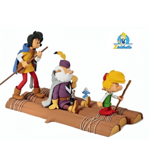 JOHAN & PIRLOUIT "LE RADEAU DU PAYS MAUDIT" JOHAN & PIRLOUIT "LE RADEAU DU PAYS MAUDIT"