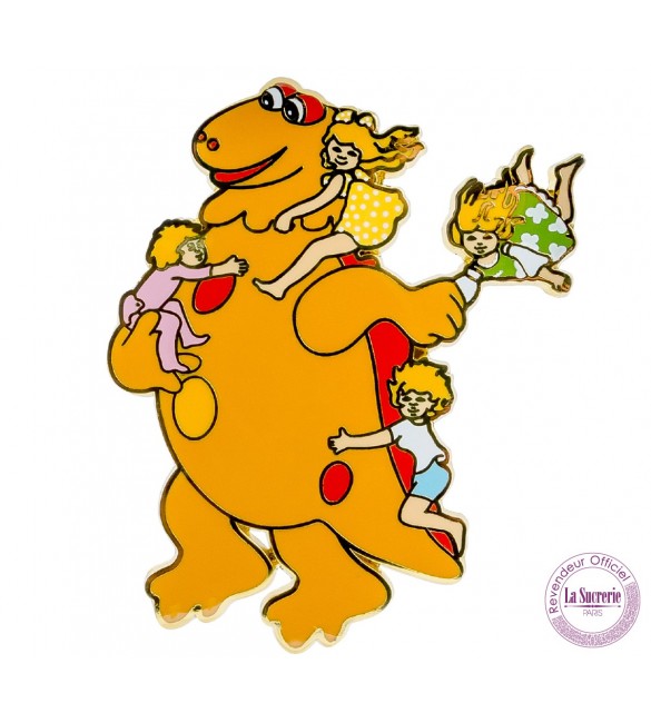Pin's haut de gamme Casimir et les enfants Pin's haut de gamme Casimir et les enfants