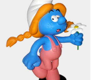 SASSETTE LES SCHTROUMPFS