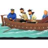LA CHALOUPE DU SIRIUS TINTIN MILOU HADDOCK DUPOND ET DUPONT