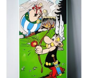 Astérix & Obélix chez les Helvètes (Émaillerie belge)