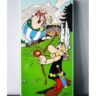 ASTÉRIX & OBELIX CHEZ LES HELVÈTES PLAQUE ÉMAILLÉE (Émaillerie Belge)