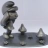 SCHTROUMPFETTE BLONDE "LA RENCONTRE" + SOCLE DECOR