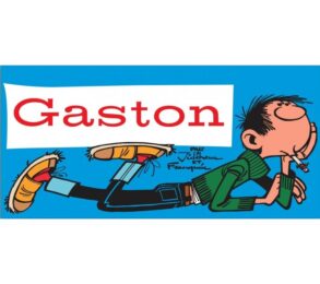 GASTON LAGAFFE PLAQUE EMAILLEE