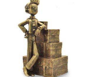 SPIROU ET LA PILE DE BAGAGES