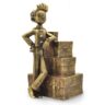 SPIROU ET LA PILE DE BAGAGES "BRONZE"