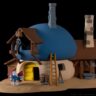 LA MAISON DU SCHTROUMPF BRICOLEUR