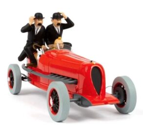 VOITURE TINTIN, LE BOLIDE ROUGE 1/12 ème « LES CIGARES DU PHARAON » Hergé