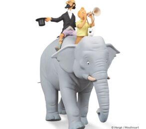 Tintin & Philémon sur l’éléphant – Fariboles