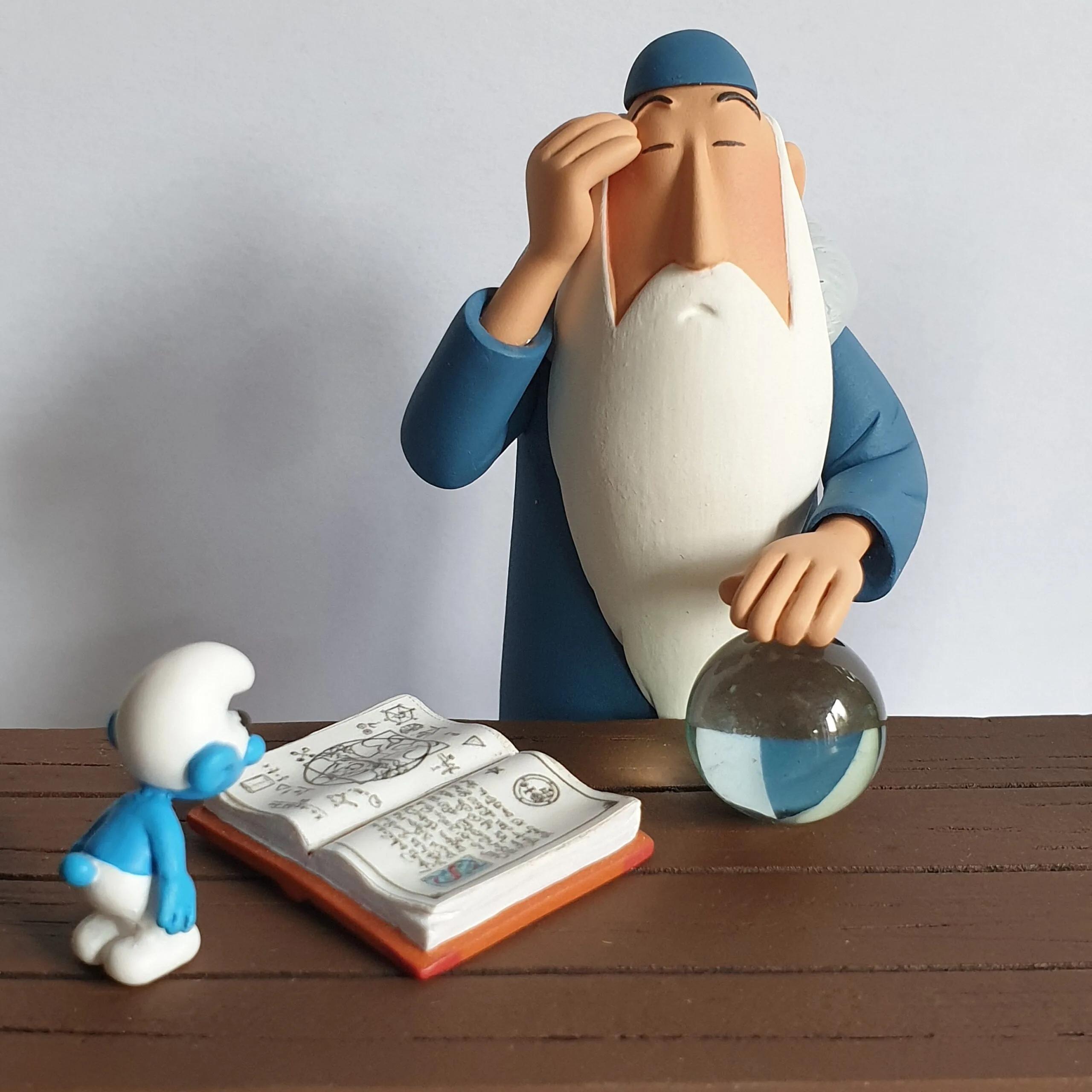 HOMNIBUS ET LE SCHTROUMPF " JOHAN & PIRLOUIT "