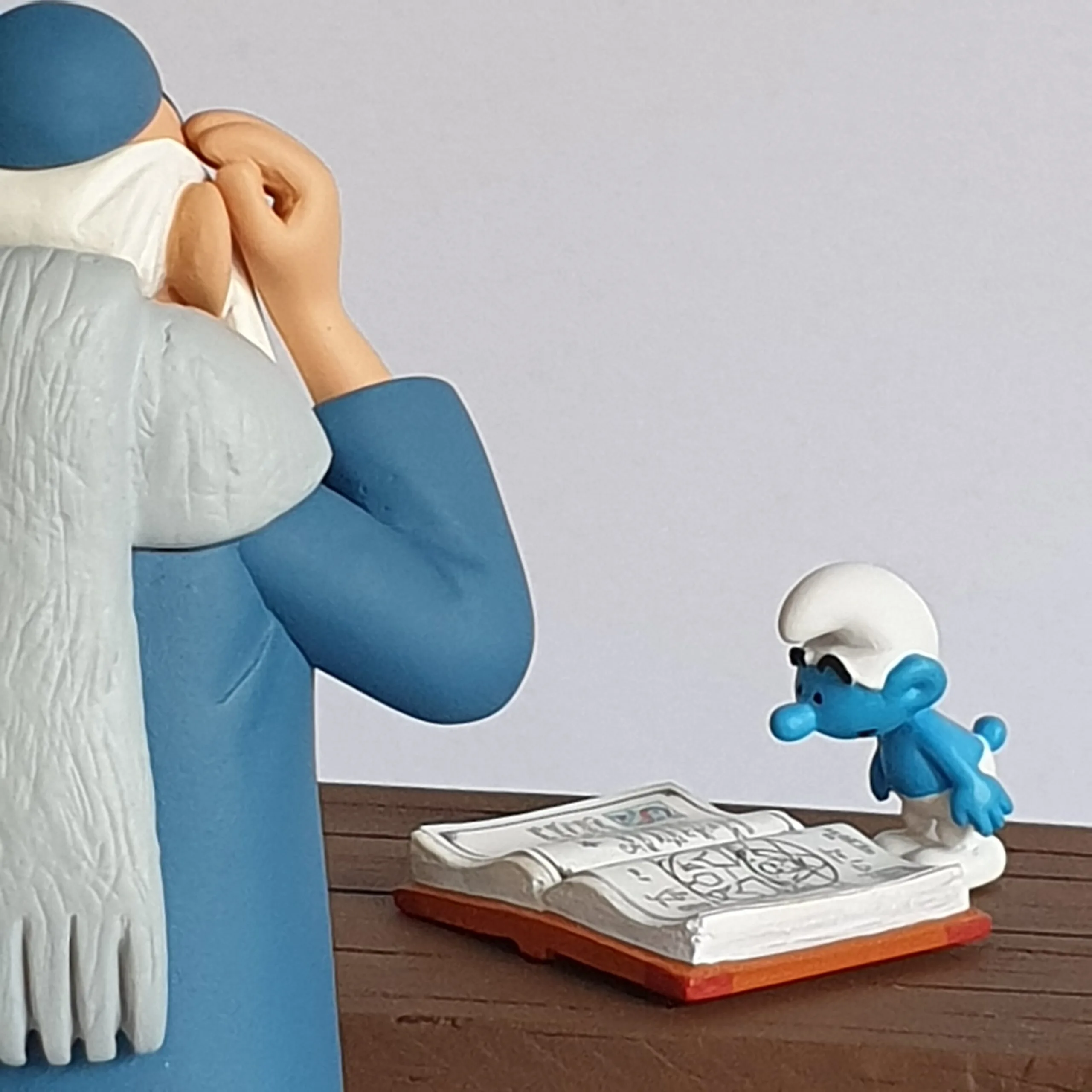 HOMNIBUS ET LE SCHTROUMPF " JOHAN & PIRLOUIT "