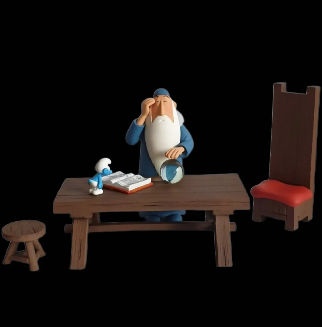 Homnibus et le Schtroumpf