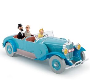 VOITURE TINTIN, LA TORPEDO DU DR FINNEY 1/12 ème « LES CIGARES DU PHARAON » Hergé