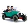 VOITURE TINTIN, 5CV TREFLE 1/12 ème DUPOND & DUPONT "AU PAYS DE L'OR NOIR" Hergé