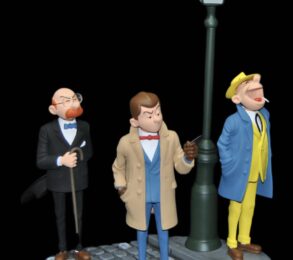 Trio Gil Jourdan + lampadaire