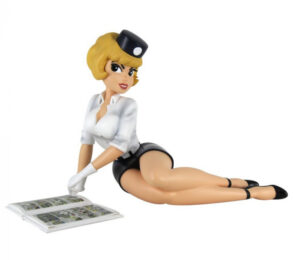 Natacha lisant une BD