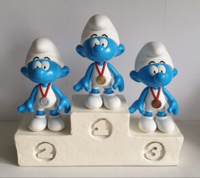 Les Schtroumpfs Athlètes J.O. France 2024