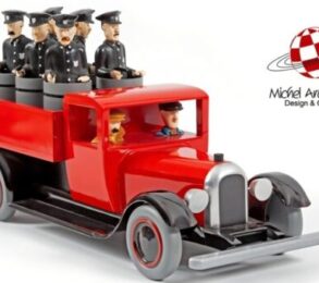 Le Camion policier Tintin en Amérique